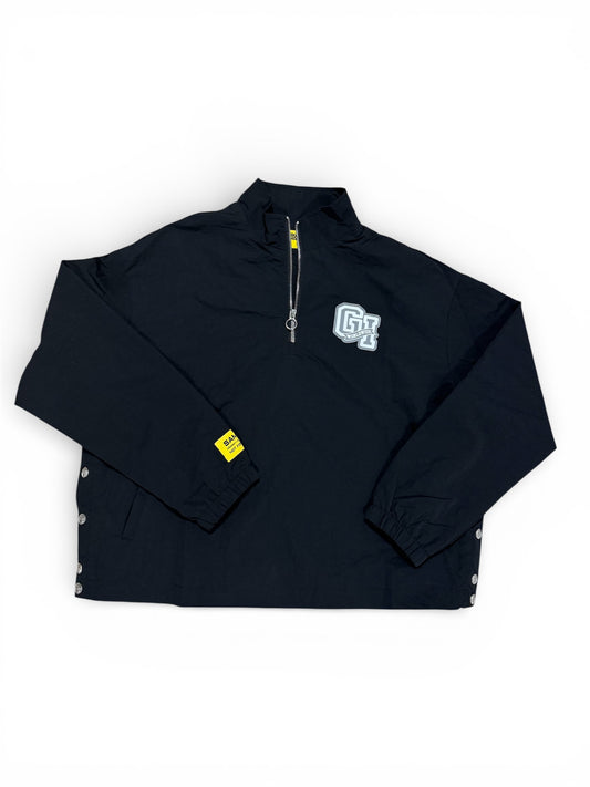Black Nylon Quarter Zip